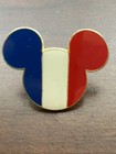 2008 French Disney Pin Mickey Head French Flag — photo 2