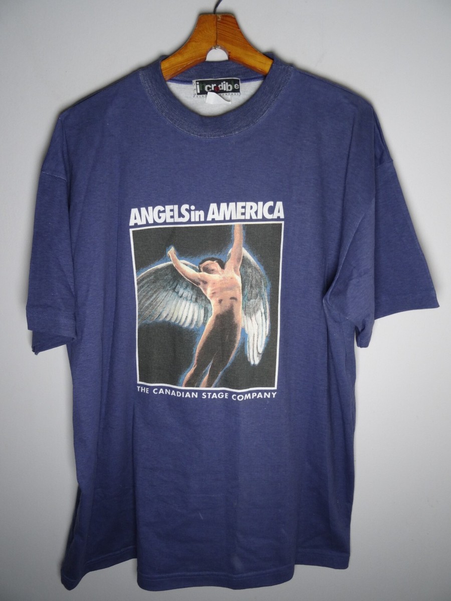 90s \"angels among us\" Tシャツ USA 天使 ラファエロ 90s angels among us Tシャツ USA 天使 ラファエロ 【公式通販】