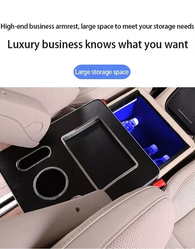 Caja reposabrazos para Mercedes Benz desde 2014 Clase V V V220 V250 V260 con USB Negro - Imagen 2 de 15