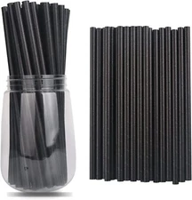 Unicup Paper Straws(7.75"x6mm) -Biodegradable FDA Approved-250 pcs