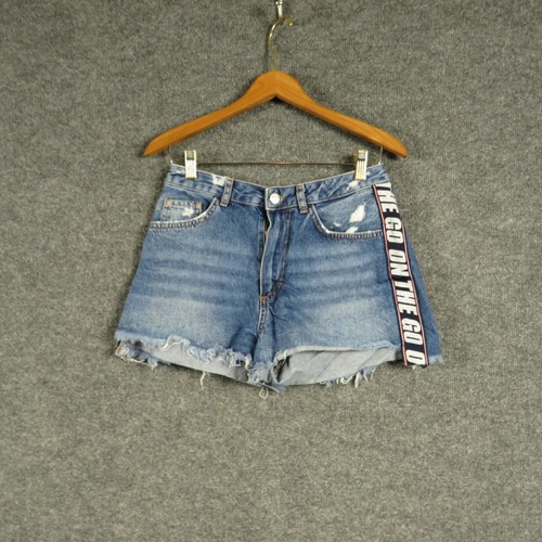 Distressed Denim Jean Shorts Size 