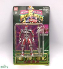 Bandai 1994 Mighty Morphin Power Rangers Evil Light Lord Zedd action figure NEW!