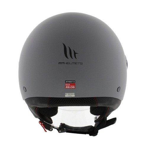 MT Street S helmet matt grey - Bild 4 von 7