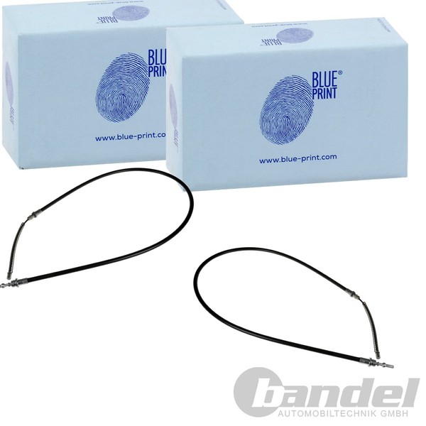 2X Blue Print Handbremsseile Passend FüR Nissan Cabstar Links+Rechts-image