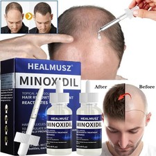 2 Pack Minoxidil 5 Extra Strength Men Hair Regrowth Treatment 2 Month Supply