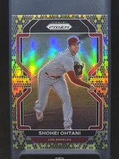 2022 Shohei Ohtani Prizm Snake Skin /50 Jersey Number Match 17/50 