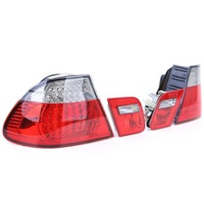 Tail Lights Fits For Bmw E46 Coupe Brand New Led Clear Set Sport 03-06