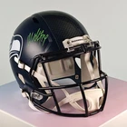 SEATTLE SEAHAWKS FULL SIZE HELMET ORIGINAL CAR MARSHAWN LYNCH FANATICS CERT