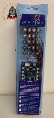 DCC Concepts DCD-MPBL Alpha Mimic Panel Controller (mit blauen LEDs)