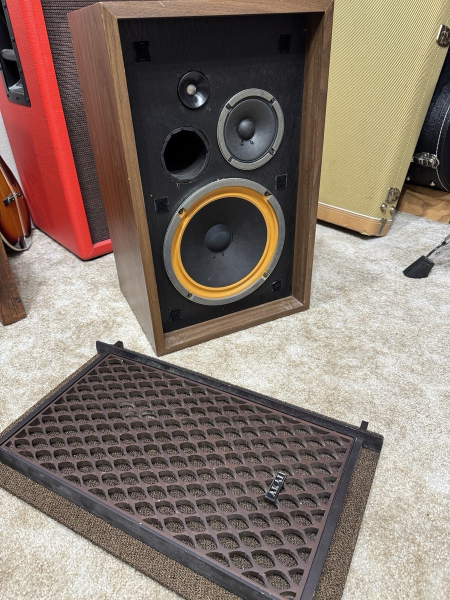 Akai SW-125 1970's Speaker Wooden Japan TESTEZD (1 Speaker) | eBay