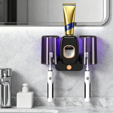 Rechargeable Toothbrush Holder,Wall Mounted Automatic Toothbrush Cleaning Too...
