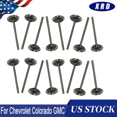 Engine Exhaust Intake Valve Kit For 04-06 Chevrolet Colorado GMC Canyon 2.8 3.5L