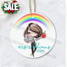 Gifts for Teachers with name, Xmas Gift for Teacher professor, Gift for Mento...