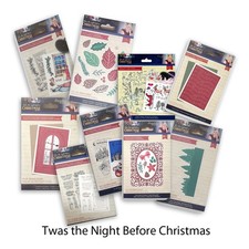 Crafters Companion Twas the Night Before Christmas Die Stamp Stencil Folder