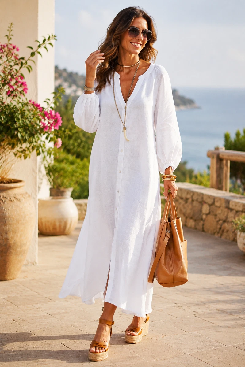 long shirt dress Anais Sleeve Silk in Black XS/S down maxi shirt dress has a very feminine feel though its based on an otherwise classic menswear design Blczomt Midi Women Dress Long