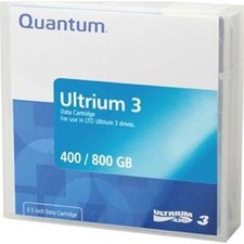 Quantum LTO-3 Ultrium 400/800GB Tape Cartridge-MR-L3MQN-01