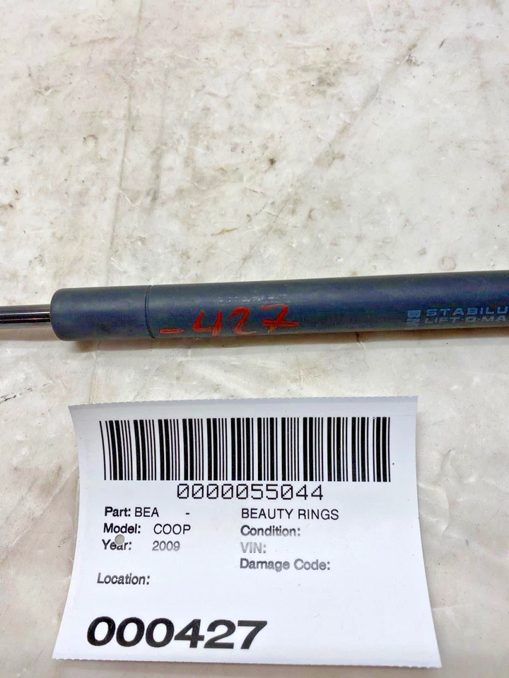 2009 MINI COOPER Hatchback tampa traseira escotilha traseira elevação suporta apoio de suspensão de choque - Imagem 2 de 4