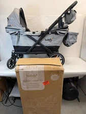 Larktale Caravan Coupe V2 Stroller Wagon Gray/Black Open Box