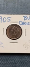 1905 indian head penny cent Choice BU