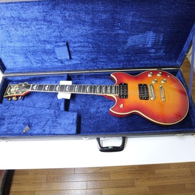 YAMAHA SG2000 Red Sunburst 1981 Electric Guitar W/Hard Case Used