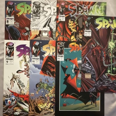 Spawn Comic Lot (x7) *Mid-grade*    #8 #9 #10 #11 #16 #22 #23