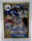 2022 Topps Series 1 Vladimir Guerrero Sr. Silver Pack Auto /25 T87C-39
