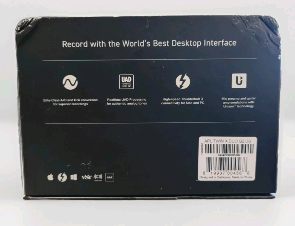 UA Apollo Twin X DUO Gen 2 Thunderbolt 3 Audio Interface Essential NEW FREE SHIP - Image 3 of 4