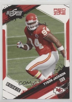 2009 Score Rookie Red Zone 43/100 Tyson Jackson #399 Rookie RC 1u6
