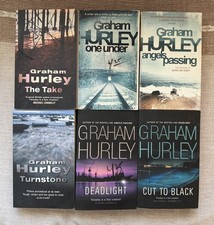 Lot of 6 Thriller Crime Paperbacks by Graham Hurley, DI Joe Faraday Series