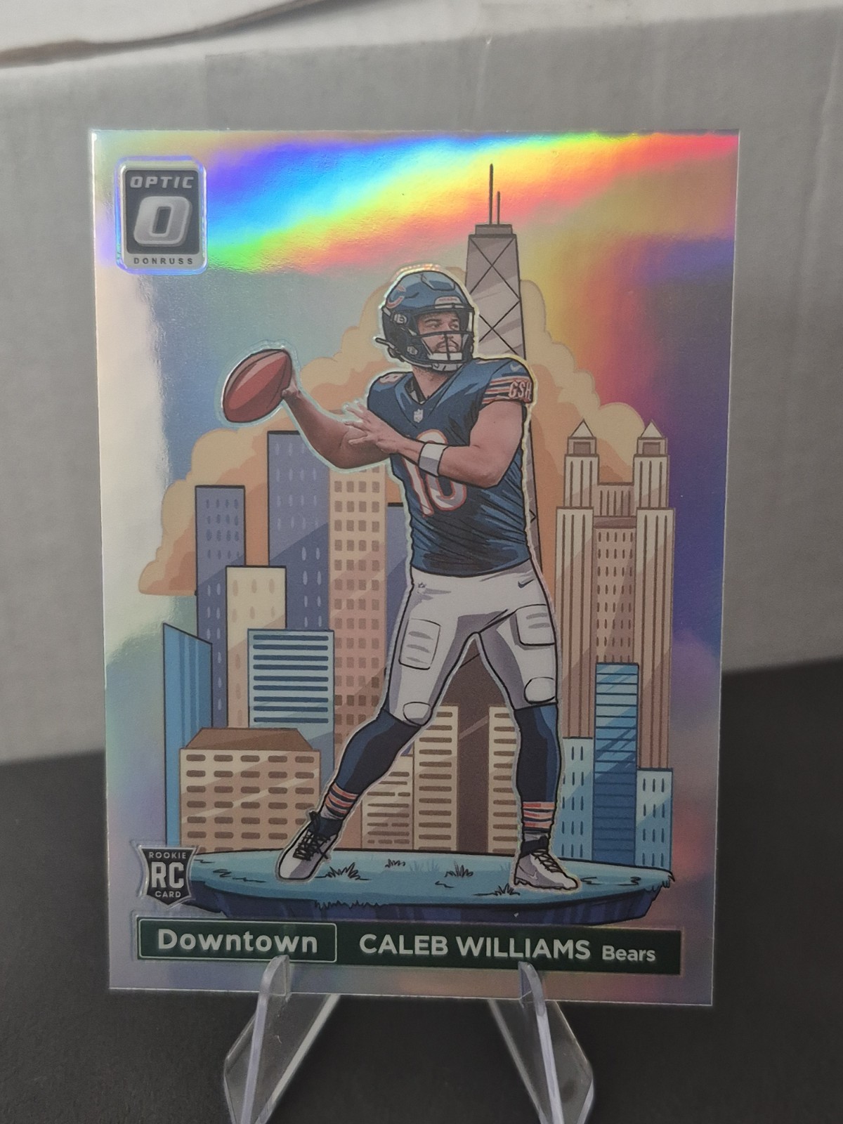 2024 Panini Donruss Optic Caleb Williams Downtown! 
