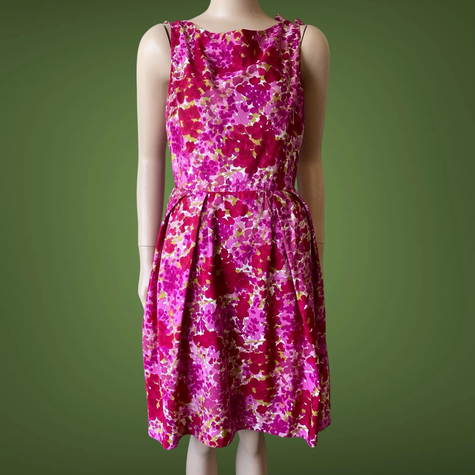 Dior — Christian DIOR VTG SS 2000 Floral Evening Dress Size 42IT M