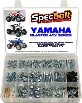 Yamaha Blaster 2-Stroke ATV 250pc Restore Hardware Kit Plastics Washers Nuts