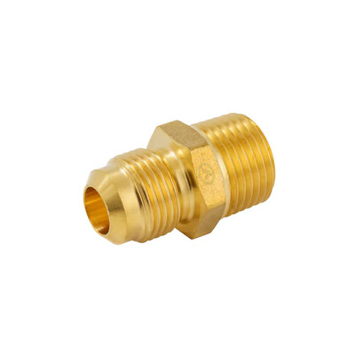 ProLine Series Brass 1/2-in Flare x 1/2-in MIP Union Fitting