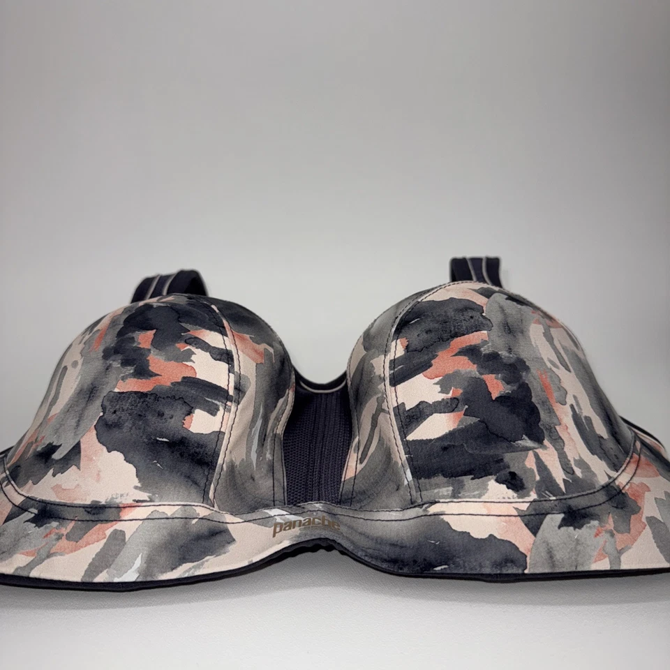 Sujetador deportivo Panache Ultimate con aros de alto impacto talla 32DD estilo 5021 con aros Foto 2 de 4