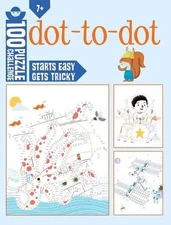 100 Puzzle Challenge: Dot-To-Dot by Iseek Paperback Book