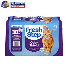 Fresh Step Multi Cat Clumping Cat Litter 38 lb Febreze Freshness 4 Pack