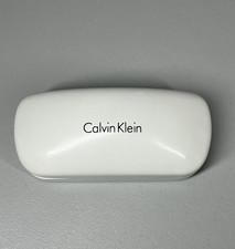 Calvin Klein Sunglasses Glasses Hard Shell Clamshell Case in White