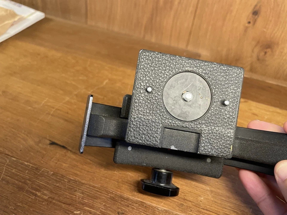 *Look: quase perfeito* Adaptador giratório tripé Mamiya para M645 RZ67 RB67 C220 etc - Imagem 4 de 4