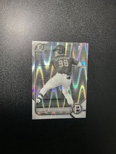 2022 Bowman Draft #BDC-154 Jack Brannigan Chrome Black & White RayWave Refractor