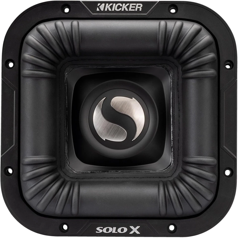 Kicker 49L7X81 Solo-X 8" L7X High Excursion SPL Competition Subwoofer, 1 Ohm DVC - Image 2 of 4