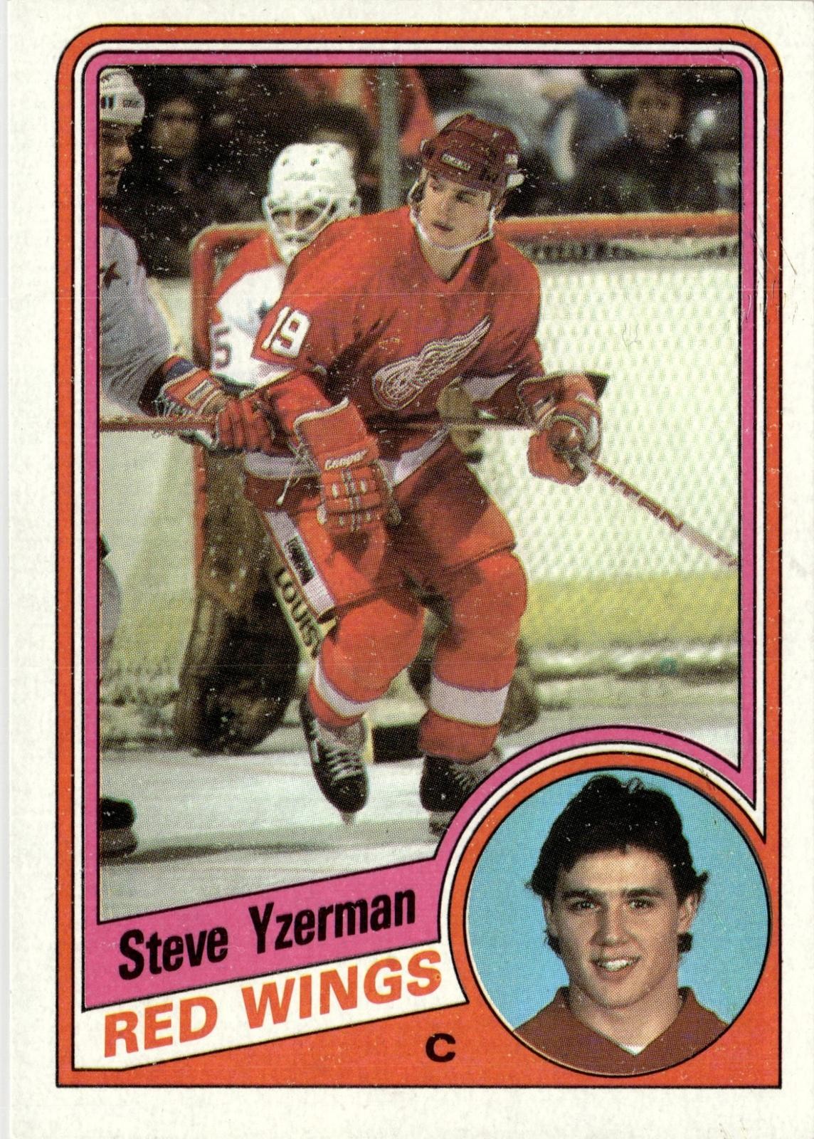 1984-85 Topps #49 Steve Yzerman