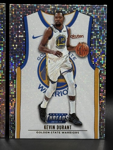 2018-19 Panini Threads Kevin Durant 2 Card LOT Jersey Association Dazzle SP NM - Bild 4 von 6