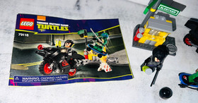 Lego Teenage Mutant Ninja Turtles Set Karai Bike Escape 79118