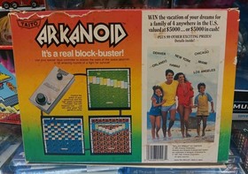 NES Nintendo - Arkanoid (5 Screw) Controller Bundle - CIB Complete in Box Tested