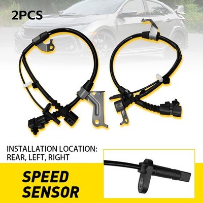 Replace Rear ABS Wheel Speed Sensors For 2016-21 Honda Civic 2019-21 Insight 2X