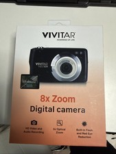 Digital Camera Vivitar VES 529 8X Optical Zoom HD Video and Audio Recording NIB