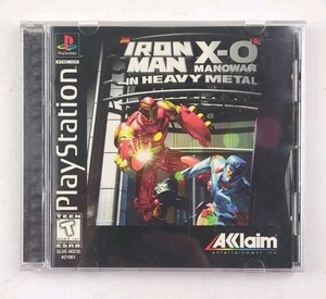 Iron Man XO Manowar In Heavy Metal – Sega Saturn – Jeu PAL Complet – Très Bon état