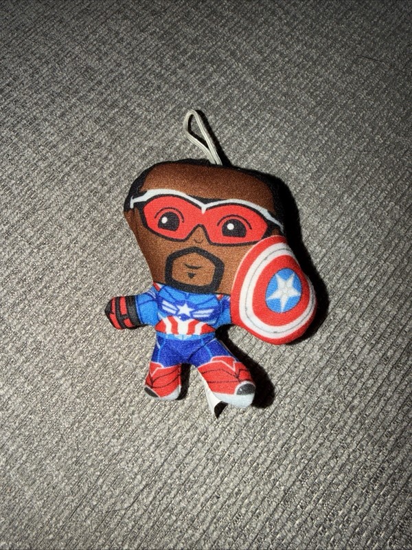 2024 McDonald’s Happy Meal Toy Captain America Brave New World 4" Plush