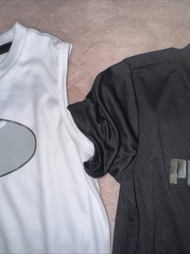 3 PC PUMA Set Black And White Boys Size 4 - Picture 7 of 8