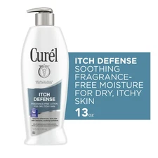 Curél Lotion Itch Defense Fragrance Free Formula For Dry and Itchy Skin 13 Ounce